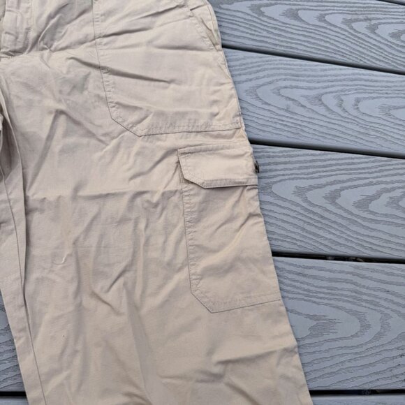 Chaps Women's Capri Pants Size 12 NWT Tan Beige Khaki - Picture 5 of 5